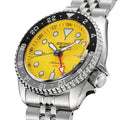 SSK017 5 Sports SKX GMT U.S. Special Creation 42.5mm - Yellow on Bracelet