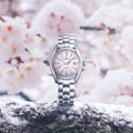 STGK031 Ladies Heritage Automatic 30mm - Silver Pink on Bracelet
