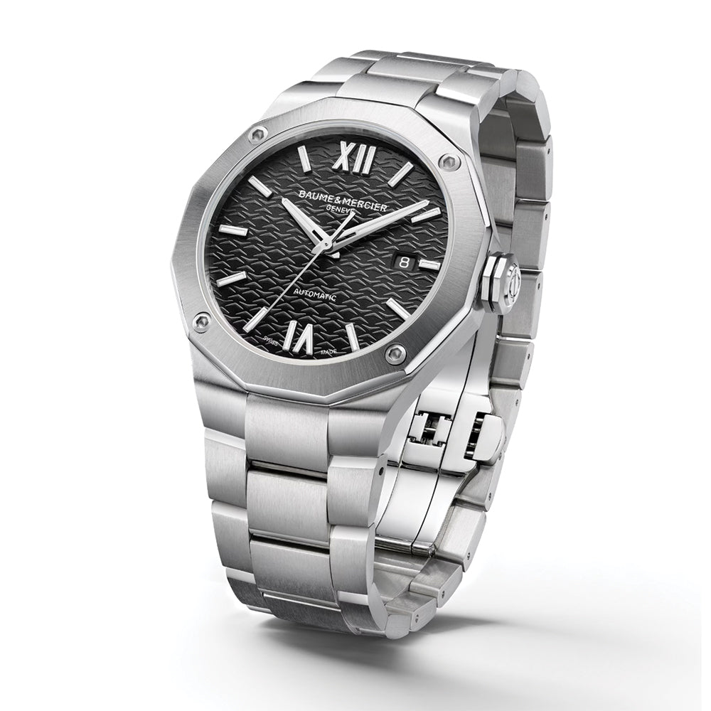 10621 Riviera 42mm - Black on Bracelet