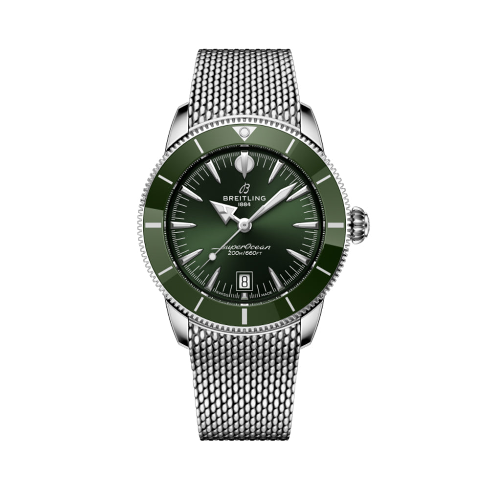 Superocean Heritage B31 Automatic 42mm - Green on Bracelet