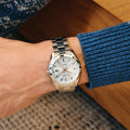 Classic Surveyor Automatic 39mm - Light Blue on Bracelet