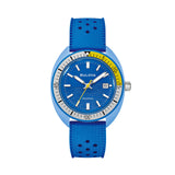 Snorkel Blue Tang Fish 41mm - Blue on Rubber Strap