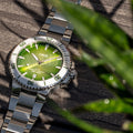 Aquis Date Taste of Summer 41.5mm -  Green on Bracelet