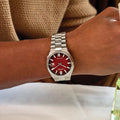 Tsuyosa Automatic 40mm - Burgundy on Bracelet