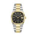 Super Seville High Precision Quartz Two-Tone 37.5mm - Black on Bracelet