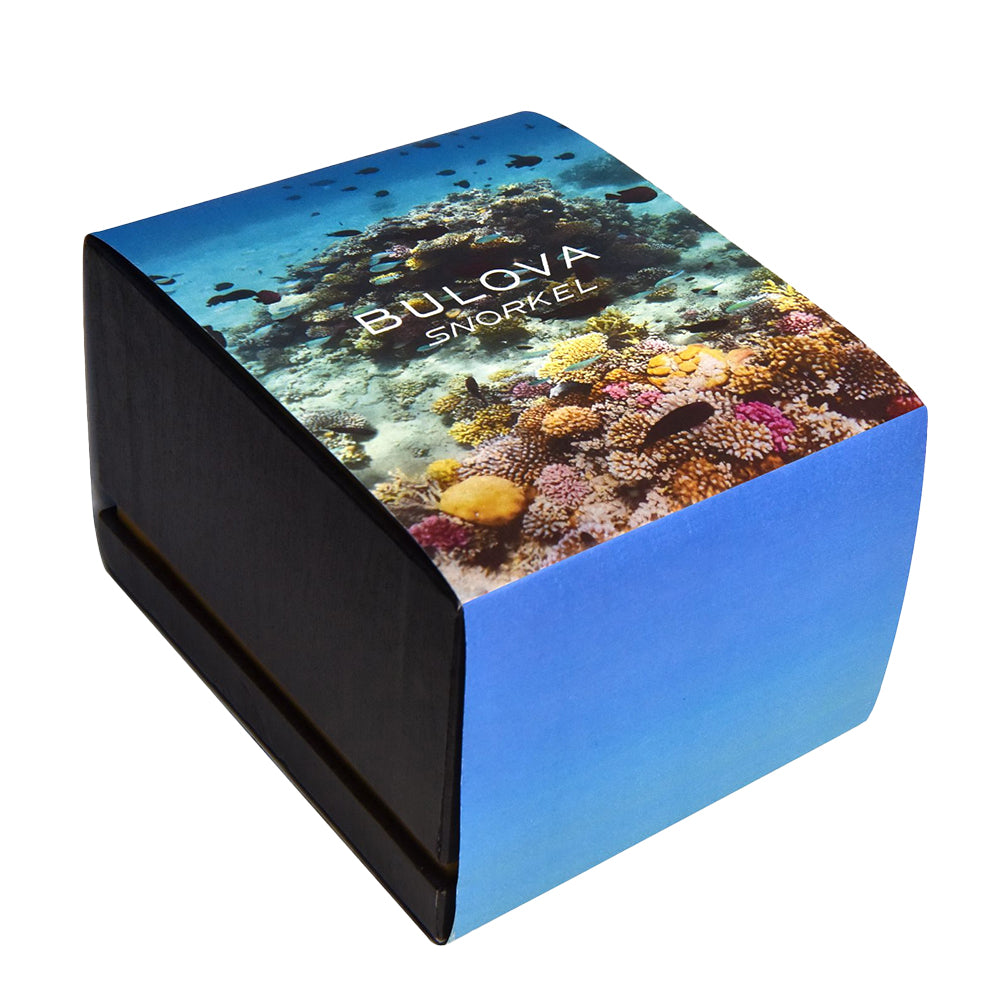 Snorkel Clownfish 41mm - White on Rubber Strap