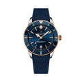 Superocean Heritage B31 Automatic Steel & 18K Red Gold 44mm - Blue on Rubber Strap