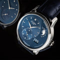 PanoMaticLunar 40mm - Blue on Strap