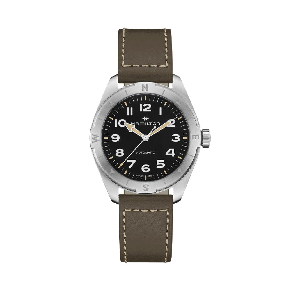 Khaki Expedition 41mm - Black on Strap