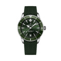 Superocean Heritage B31 Automatic 40mm - Green on Rubber Strap