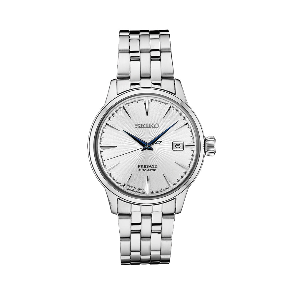 SRPB77 Presage Cocktail Time 40.5mm - Silver on Bracelet