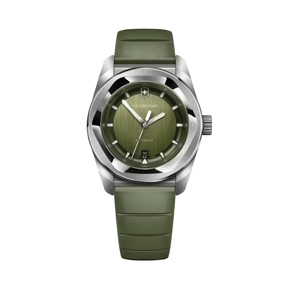 Concept One Automatic 39mm - Green on Rubber Strap
