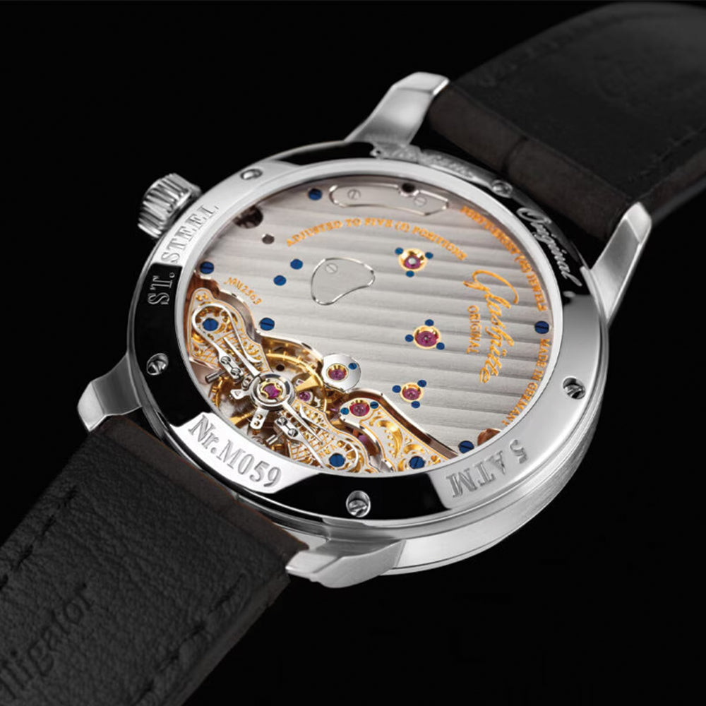 PanoReserve 40mm - Silver on Strap