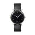 Max Bill Automatic w/ Numerals and Sapphire Crystal 38mm - Black on Bracelet