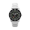 Deepwater Reef 200 41mm - Black on Stainless Steel Bracelet