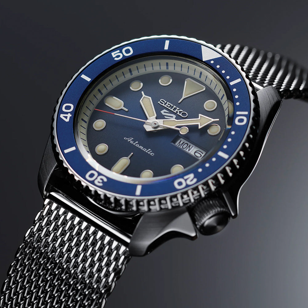 SRPD71 5 Sports 42.5mm - Blue on Bracelet