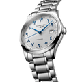 Master 41mm - Silver, Eastern Arabic Numerals on Bracelet