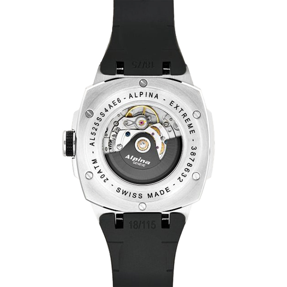 Alpiner Extreme Automatic 41mm - Black on Rubber Strap
