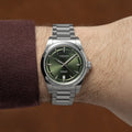 Conquest 38mm - Green on Bracelet