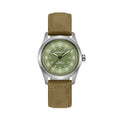 Khaki Field Titanium Auto 42mm - Green on Strap
