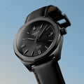 PRC 100 Solar Quartz 39mm - Black on Leather Strap