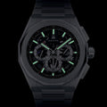 Defy Skyline Chronograph Skeleton 42mm - Black-Toned on Bracelet