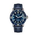 Fifty Fathoms Automatique Titanium 45mm - Blue on Sail-canvas Strap