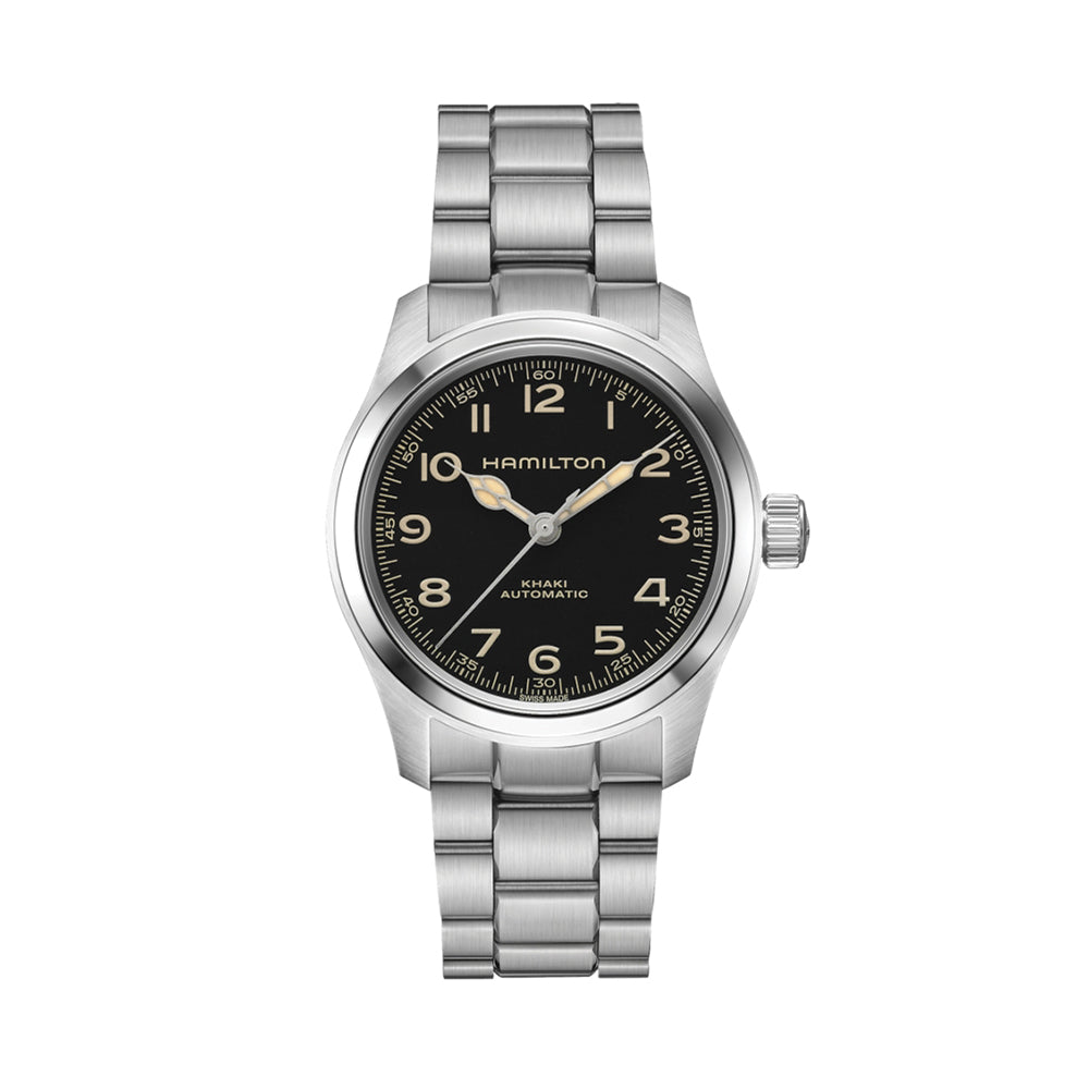 Khaki Field Murph 38mm - Black on Bracelet