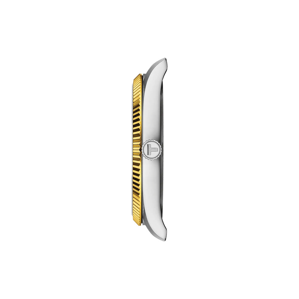 Ballade Quartz 40mm - Silver Dial on Two-Tone Bracelet