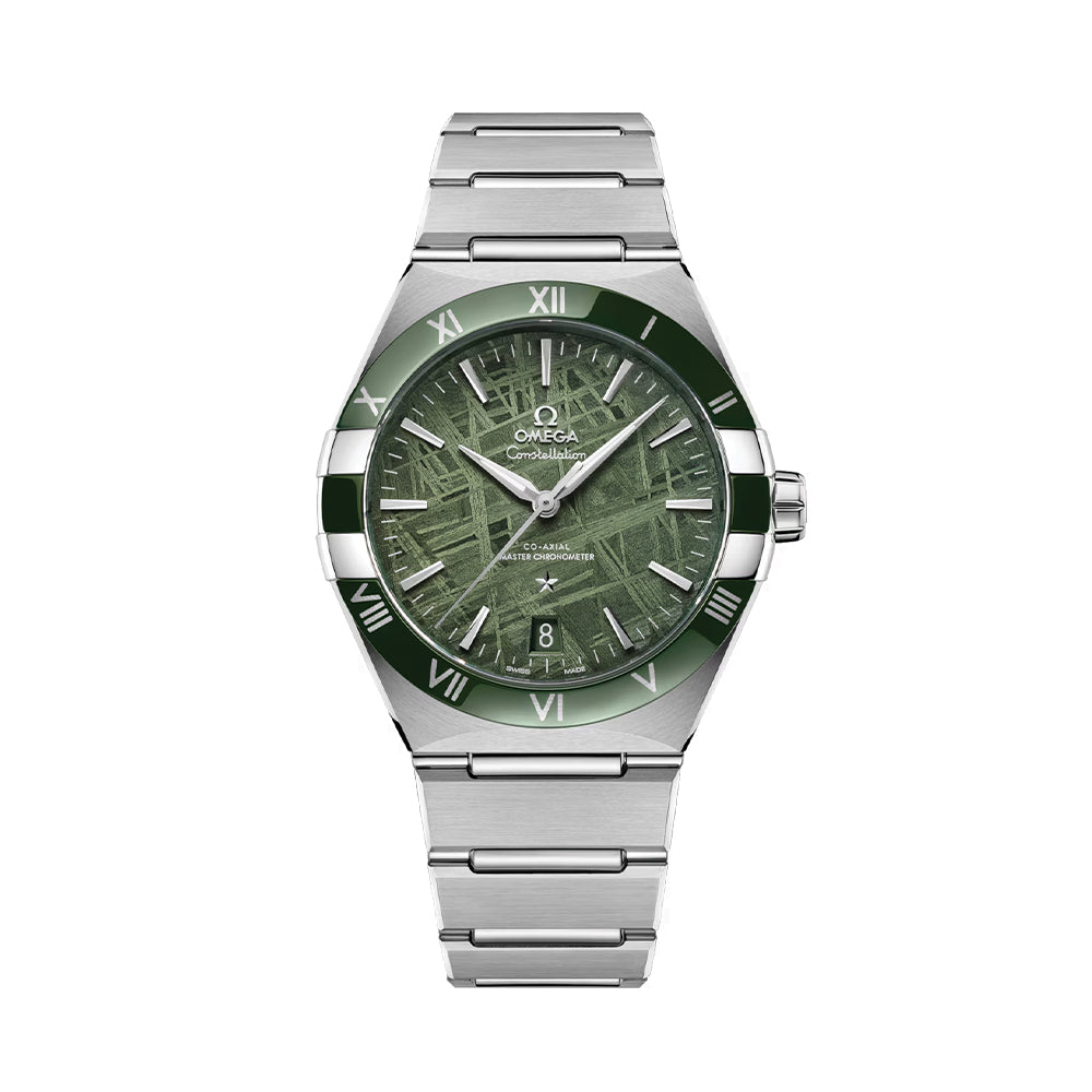 Constellation Co-Axial Master Chronometer 41mm - Green Meteorite on Bracelet