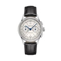 DS Chronograph Automatic 42mm - Silver on Leather Strap