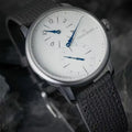 Excellence Le Regulateur Grand Feu Enamel 39mm - Ivory on Leather Strap