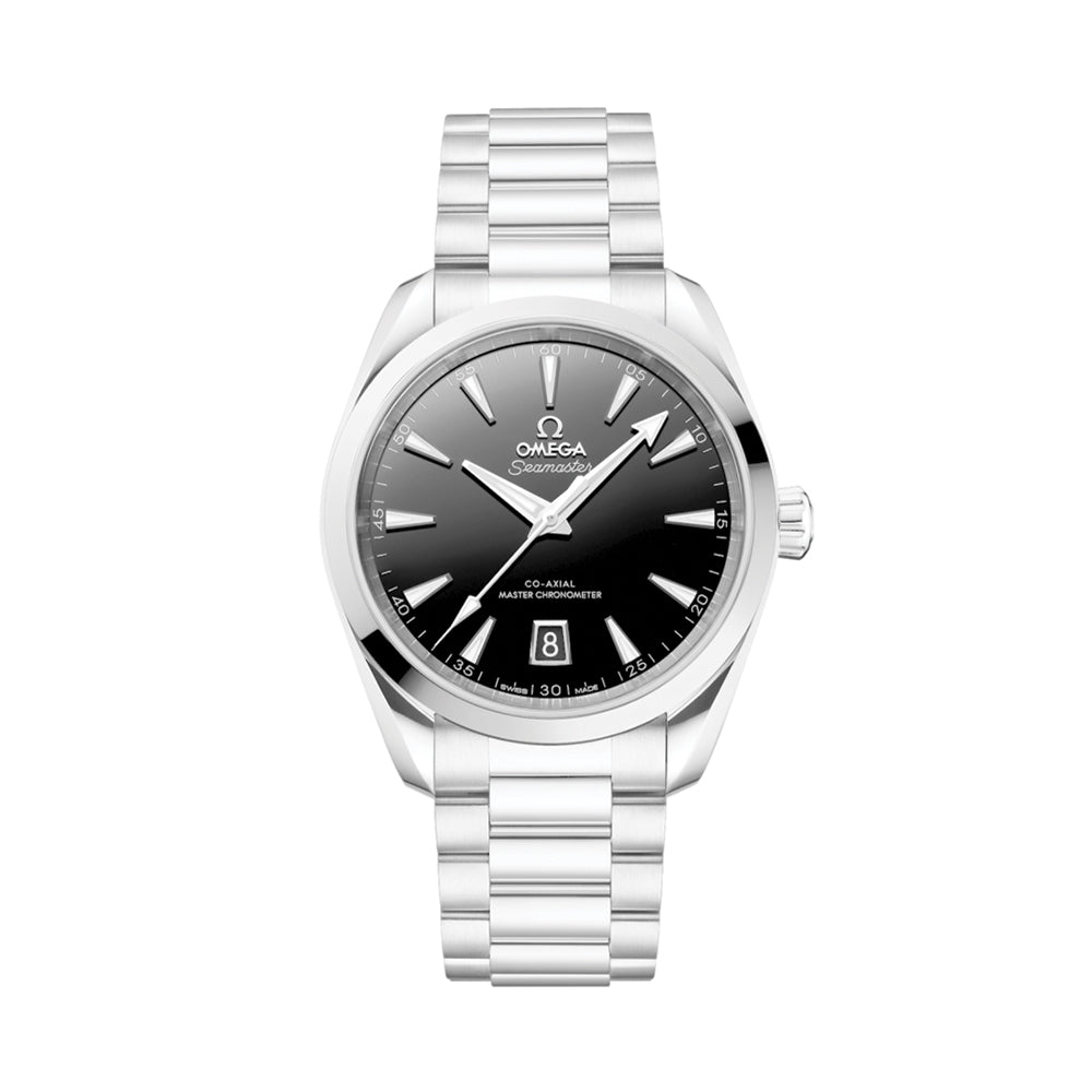 Seamaster Aqua Terra 150M Co-Axial Master Chronometer 38mm - Lacquered Black on Bracelet