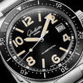 SeaQ 39.5mm - Galvanized Black on Bracelet