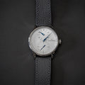 Excellence Le Regulateur Grand Feu Enamel 39mm - Ivory on Leather Strap