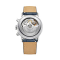Classima 10784 Automatic Chronograph 42mm - Blue on Leather Strap