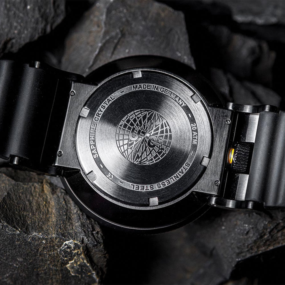 Squad Atacama UTC Quartz 46mm - Black on Rubber Strap