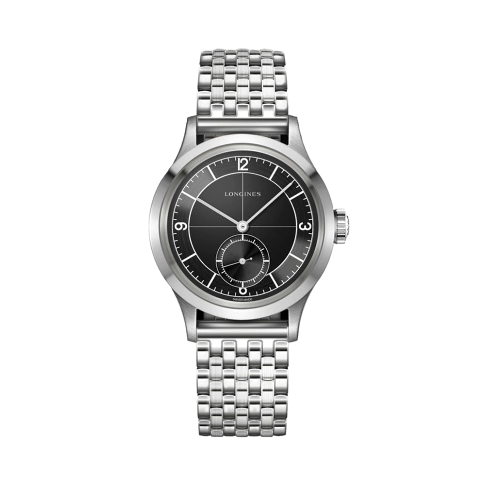 Heritage Classic Sector Dial 38.5mm - Black on Bracelet