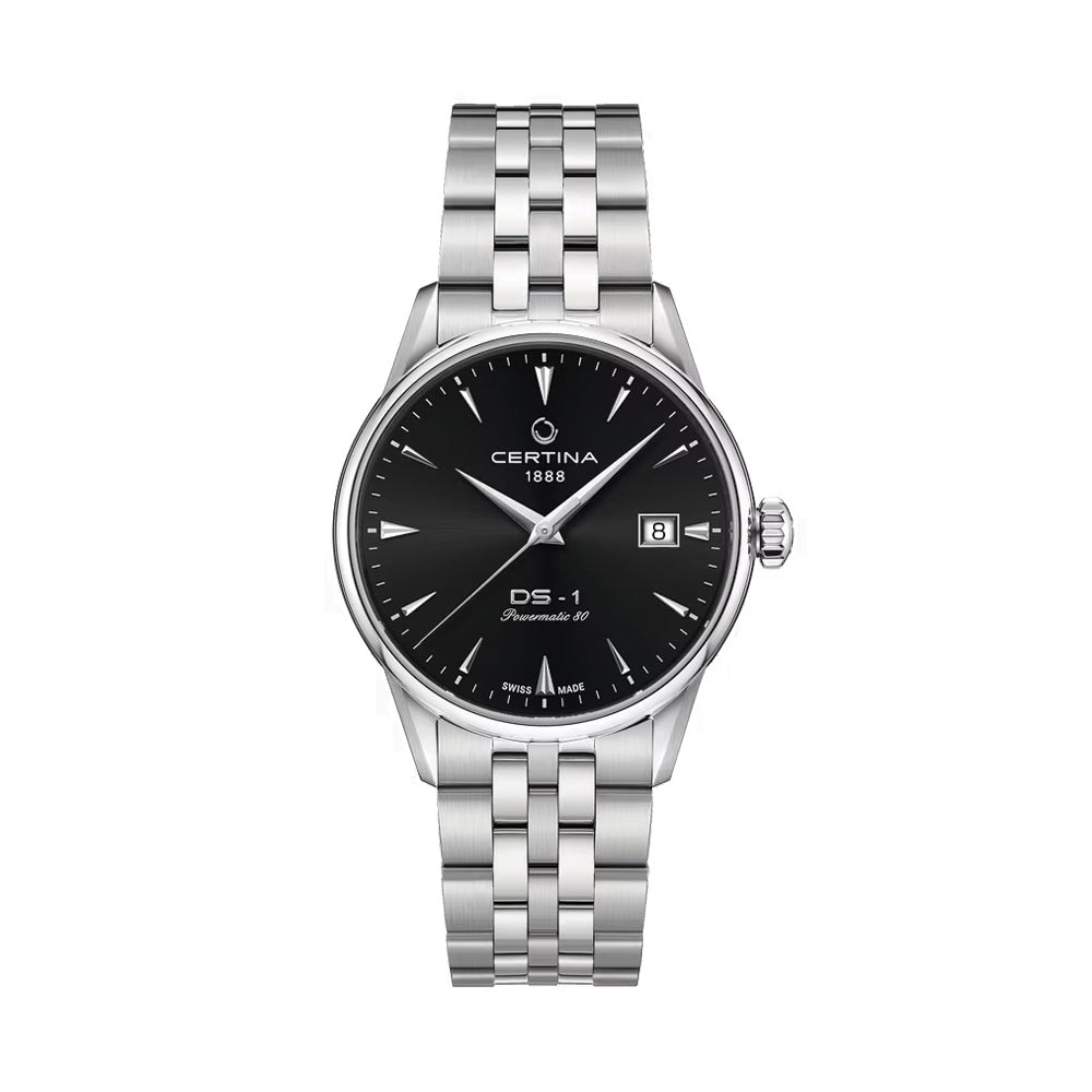 DS-1 Automatic 38mm - Black on Bracelet