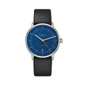 Naos Automatic 38mm - Blue on Leather Strap