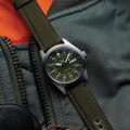 SRPH29 5 Sports 39.4mm - Green on Fabric Strap