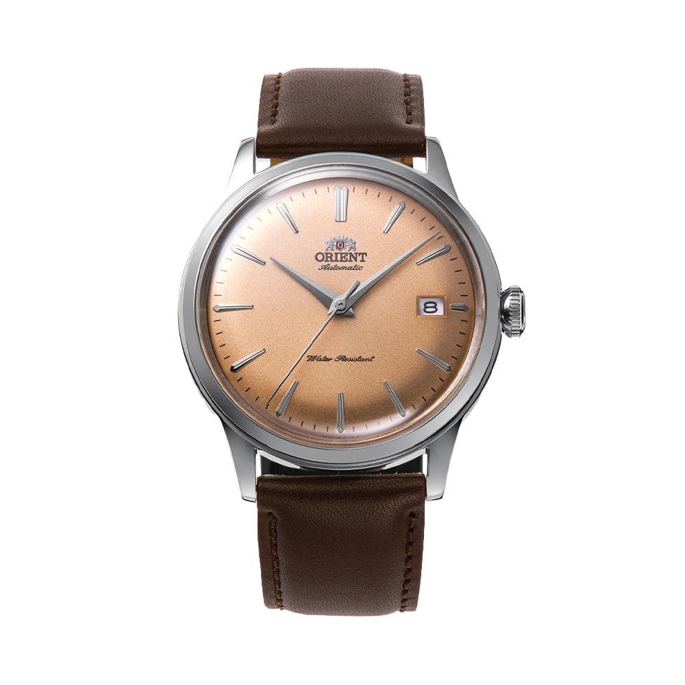 Bambino Version 7 Limited Edition 38.4mm - Orange on Leather Strap