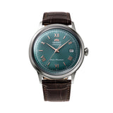 Bambino Version 2 40.5mm - Green on Leather Strap