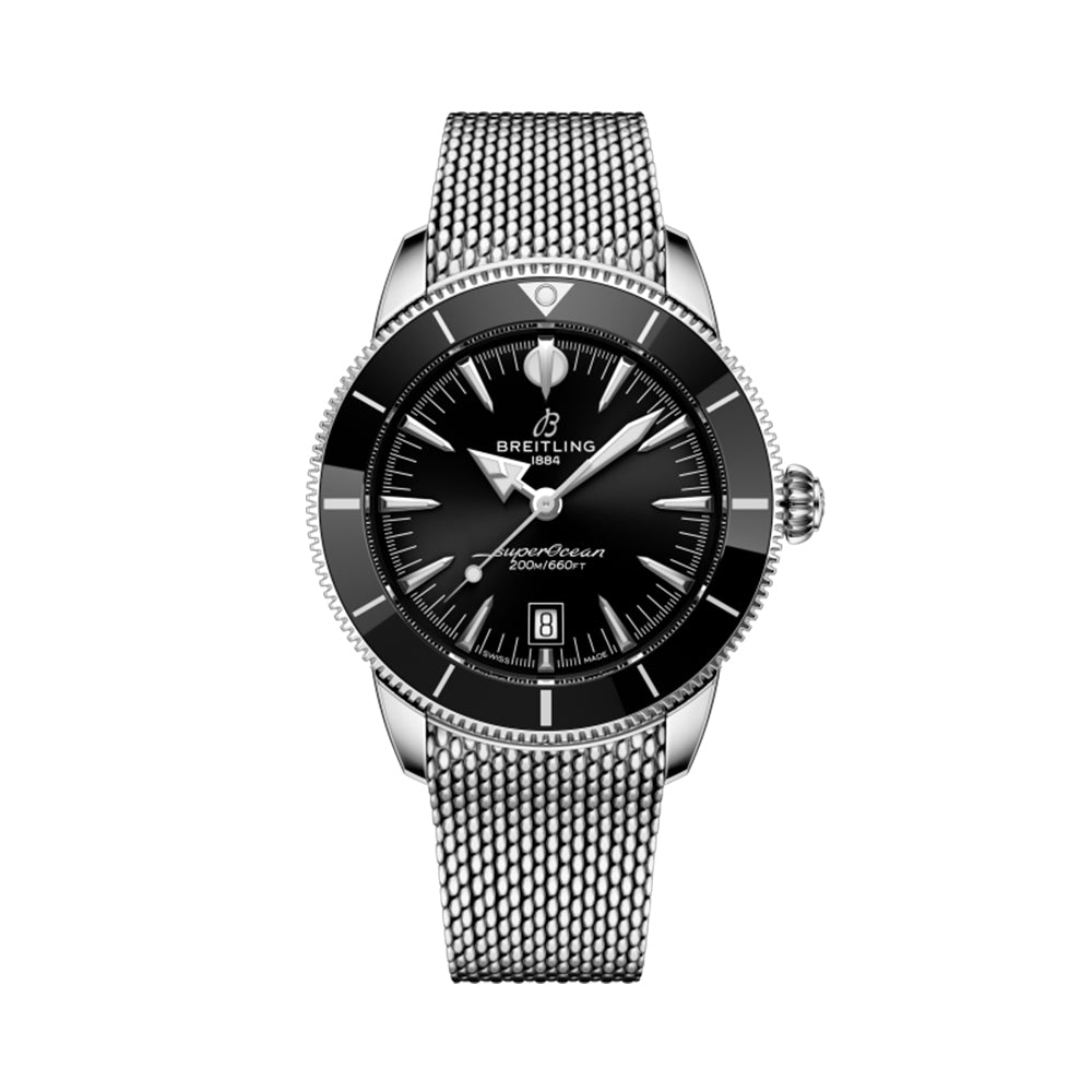 Superocean Heritage B31 Automatic 44mm - Black on Bracelet