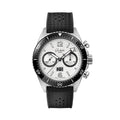 SeaQ Chronograph 43.2mm - Galvanized Silver on Rubber Strap