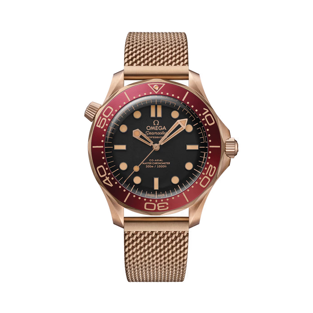Seamaster Diver 300M Bronze Gold 42mm - Black on Bracelet