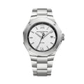 Riviera 10829 Automatic Date 42mm - White on Bracelet