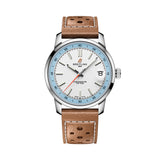 Top Time B31 38mm - White on Leather Strap