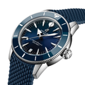 Superocean Heritage Automatic 36mm - Blue on Rubber Strap