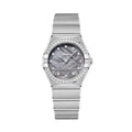 Constellation Diamonds Quartz 28mm - Lavender Meteorite on Bracelet